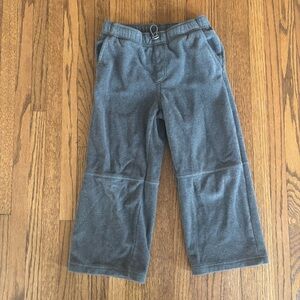 Janie and Jack Gray Fleece Pants, Size 4